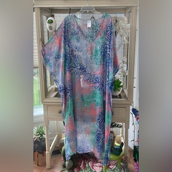 Catalina Colorful Women's Swim Cover-Up L-XL - Picture 5 of 6